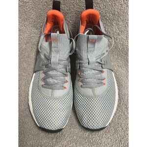 Under Armour Project Rock BSR Men's 12 Training Shoes Gray Orange 3023685-107
